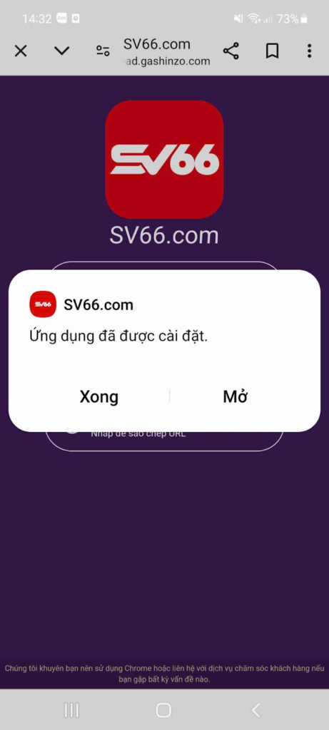 Hướng dẫn cách tải app SV66 cho hệ điều hành iOS